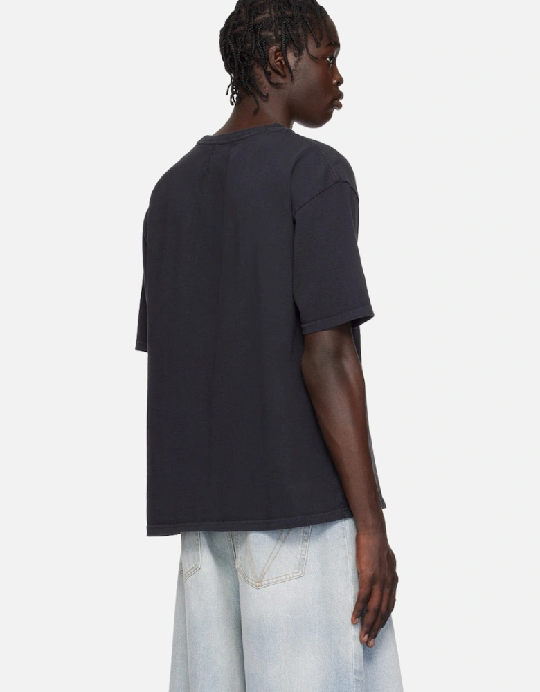 Bay Of Angels Yacht T-Shirt in Black