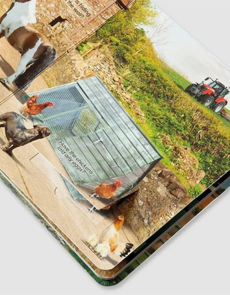 On The Farm Lift-The-Flap Book