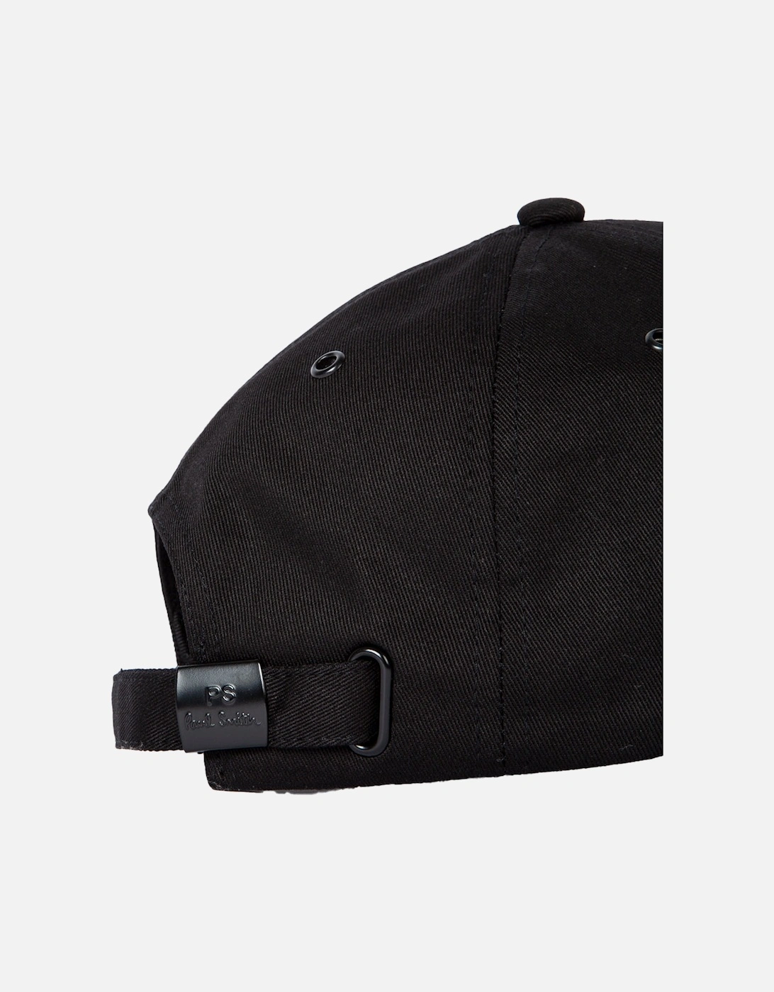 Zebra Baseball Cap, Black