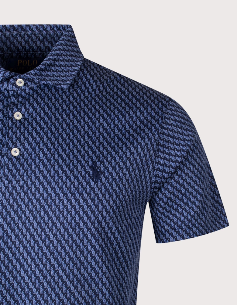 Custom Slim Fit Polo Pony Polo Shirt