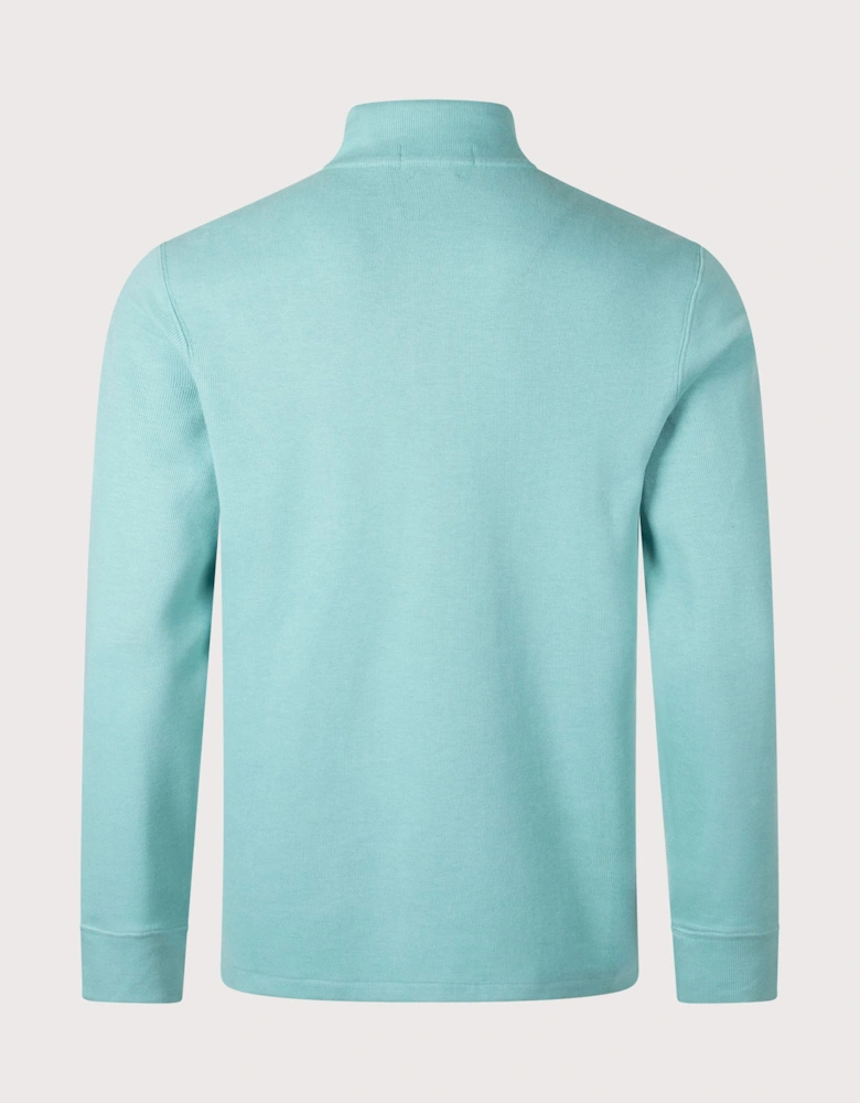Estate-Rib Quarter Zip Knit