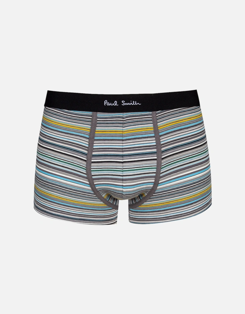 5-Pack Multi-Stripe & Solid Boxer Trunks, Multi