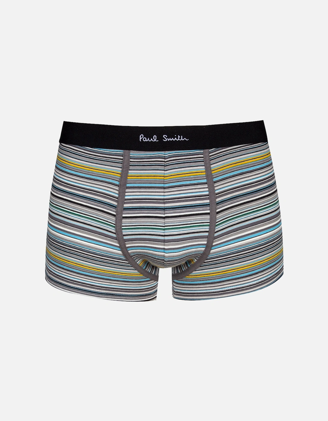 5-Pack Multi-Stripe & Solid Boxer Trunks, Multi