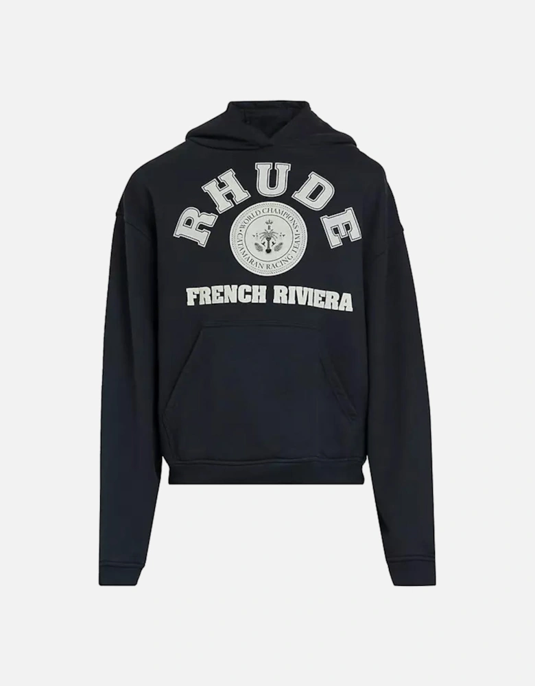 French Riviera Hoodie in Black