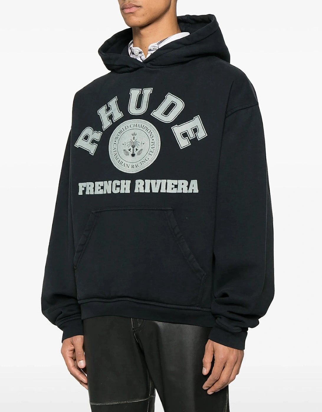 French Riviera Hoodie in Black