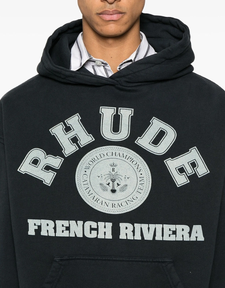 French Riviera Hoodie in Black