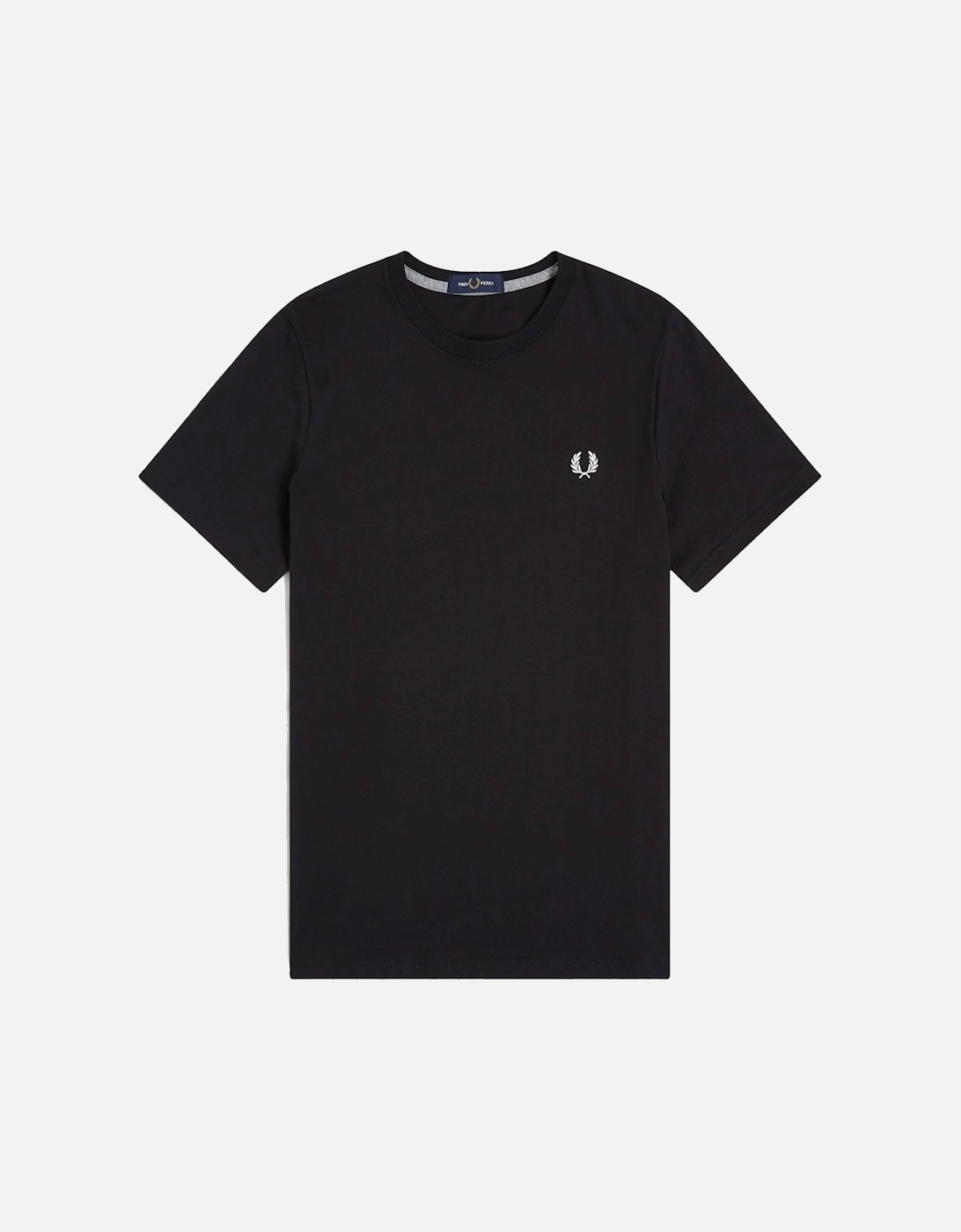 Crew Neck T-Shirt Black, 5 of 4