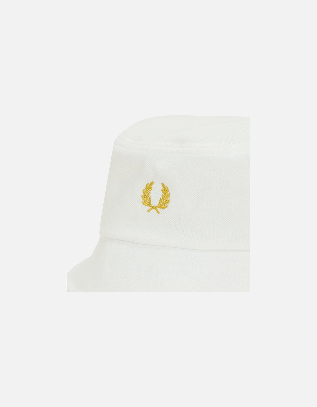 Classic Piqué Bucket Hat Snow White/Honey Comb