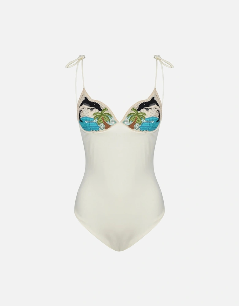 Dolphin One Piece Swimsuit