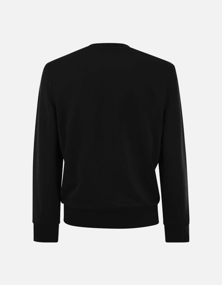 Shaded Logo Sweatshirt in Black