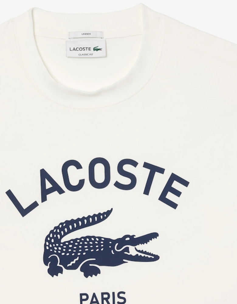 Signature Print Cotton T-Shirt