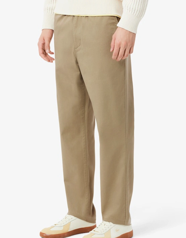 Regular Fit Cotton Gabardine Chino Pants