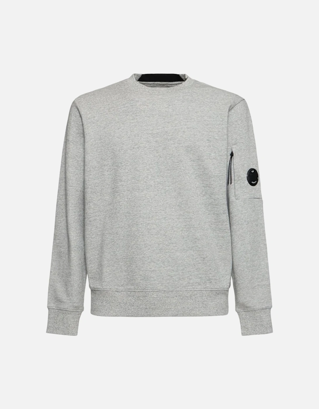 Diagonal Raised Fleece Lens Sweatshirt - Grey, 5 of 4