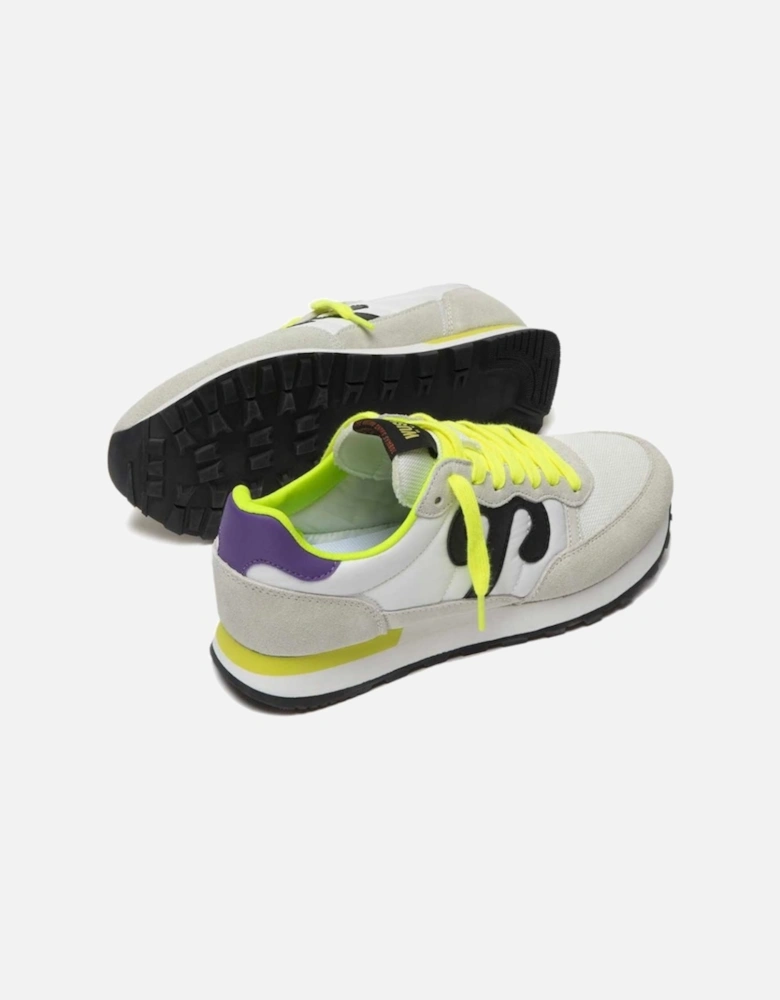 Club Sneaker - Club 34 - White / Grey / Lime / Dark Violet