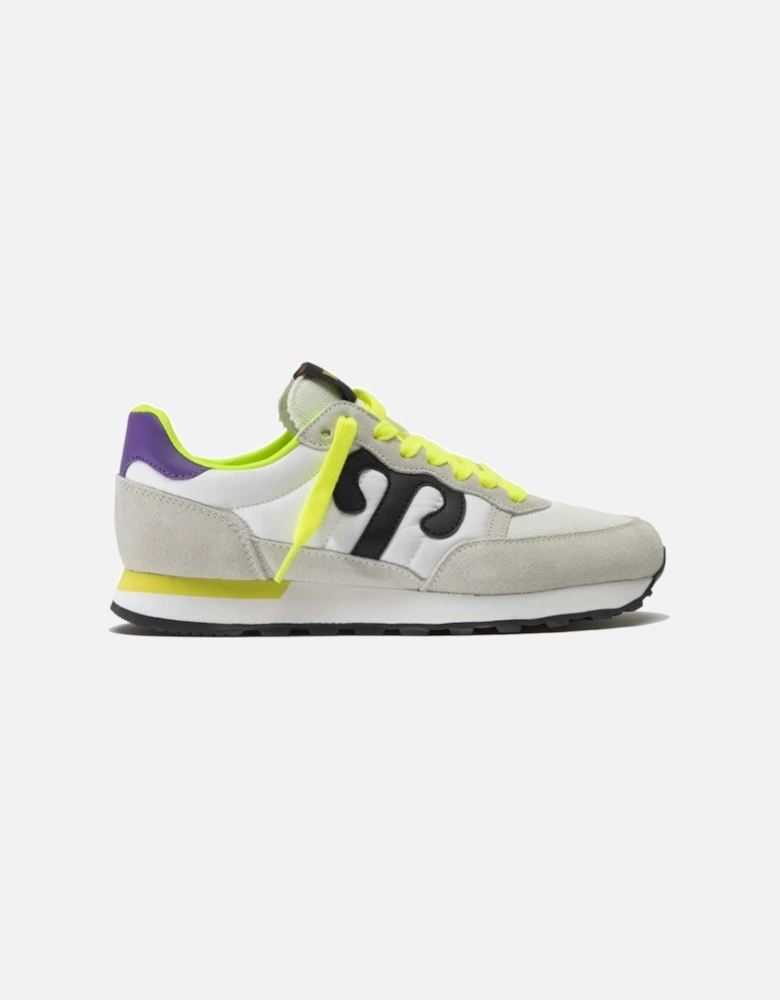 Club Sneaker - Club 34 - White / Grey / Lime / Dark Violet