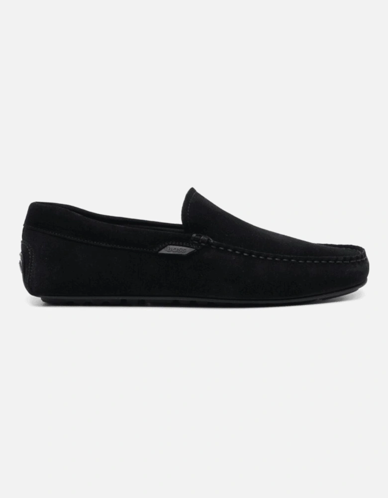 Noel Moccasin Suede Navy Loafers