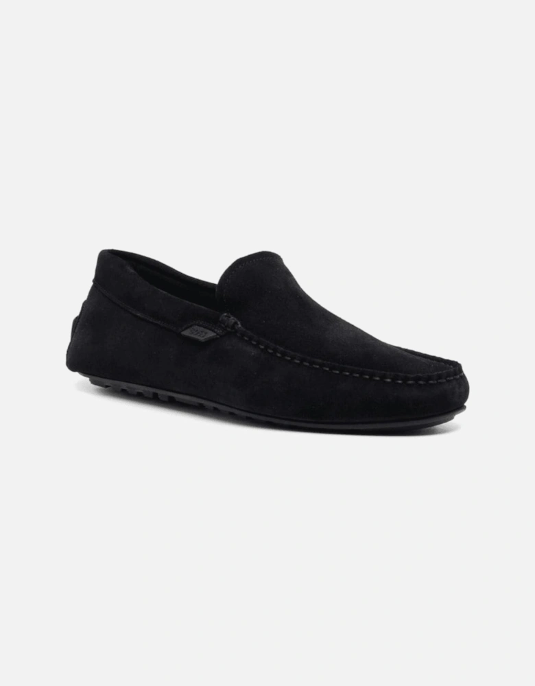 Noel Moccasin Suede Navy Loafers