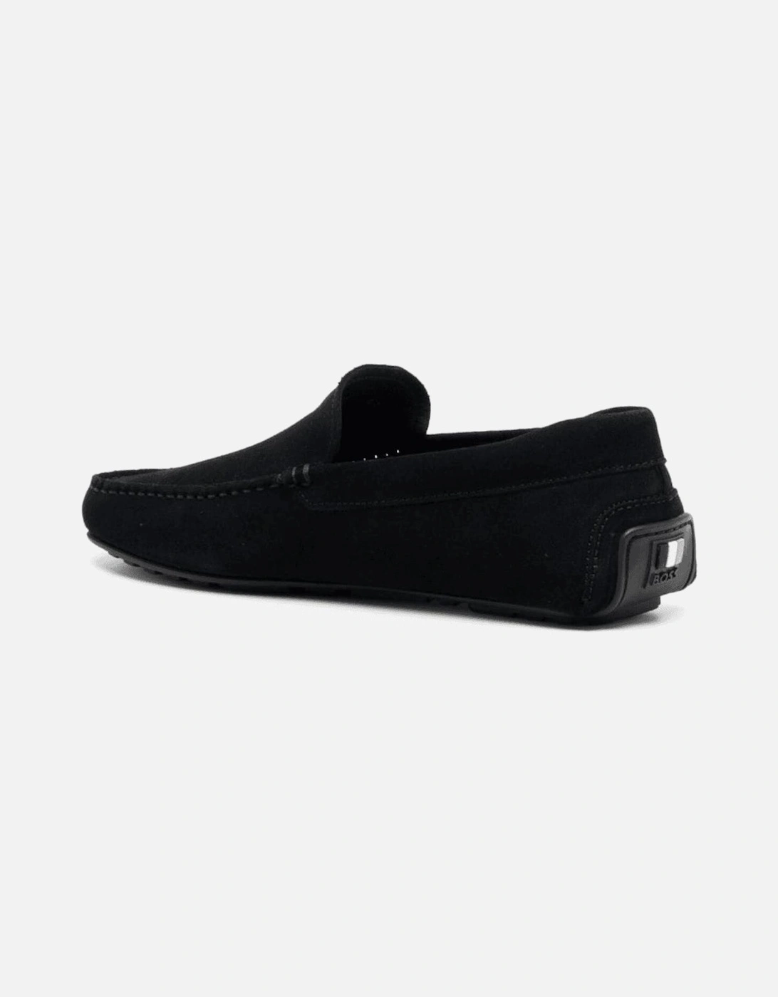 Noel Moccasin Suede Navy Loafers