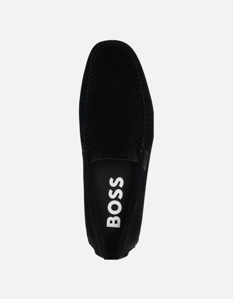 Noel Moccasin Suede Navy Loafers