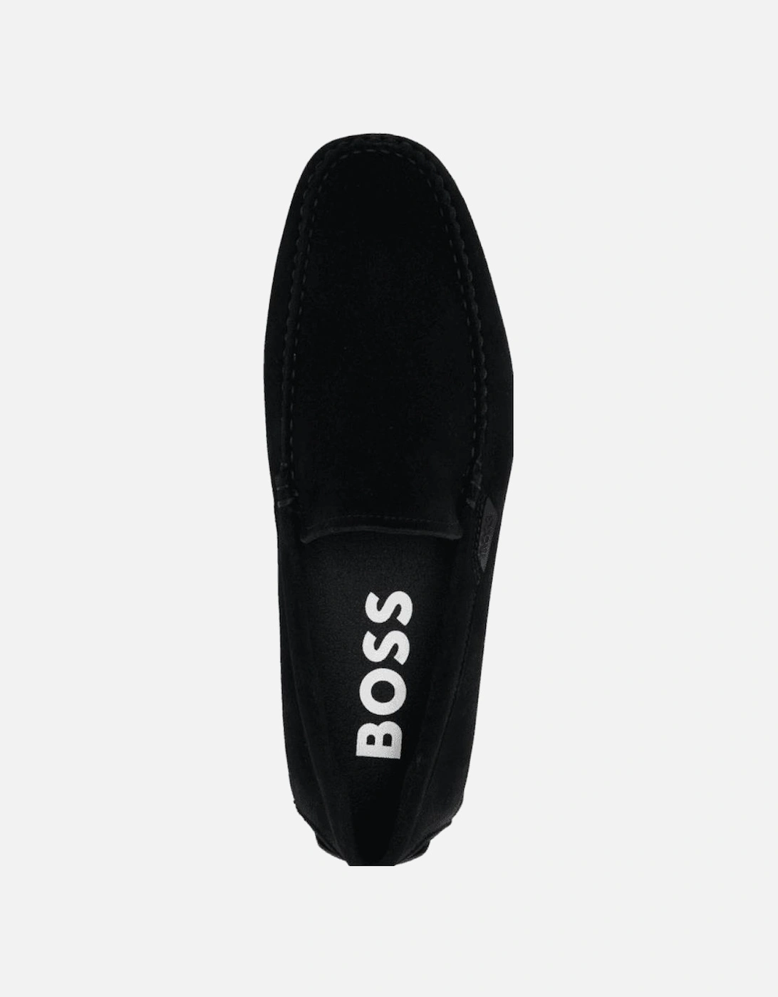 Noel Moccasin Suede Navy Loafers
