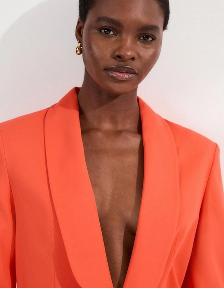 Tall Polished Tailored Single Breasted Blazer