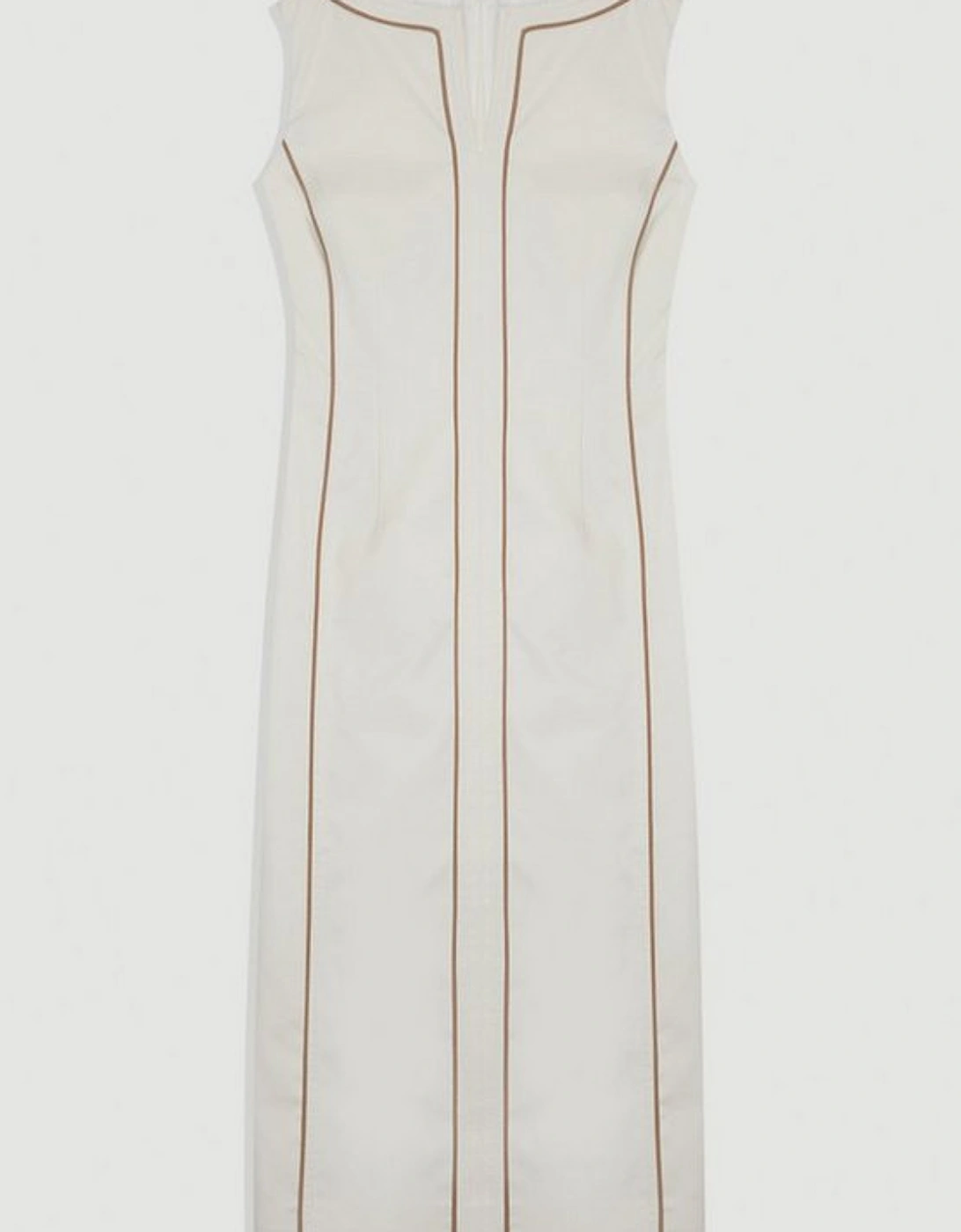 Archive Collection - Tailored Denim Pocketed Maxi Dress