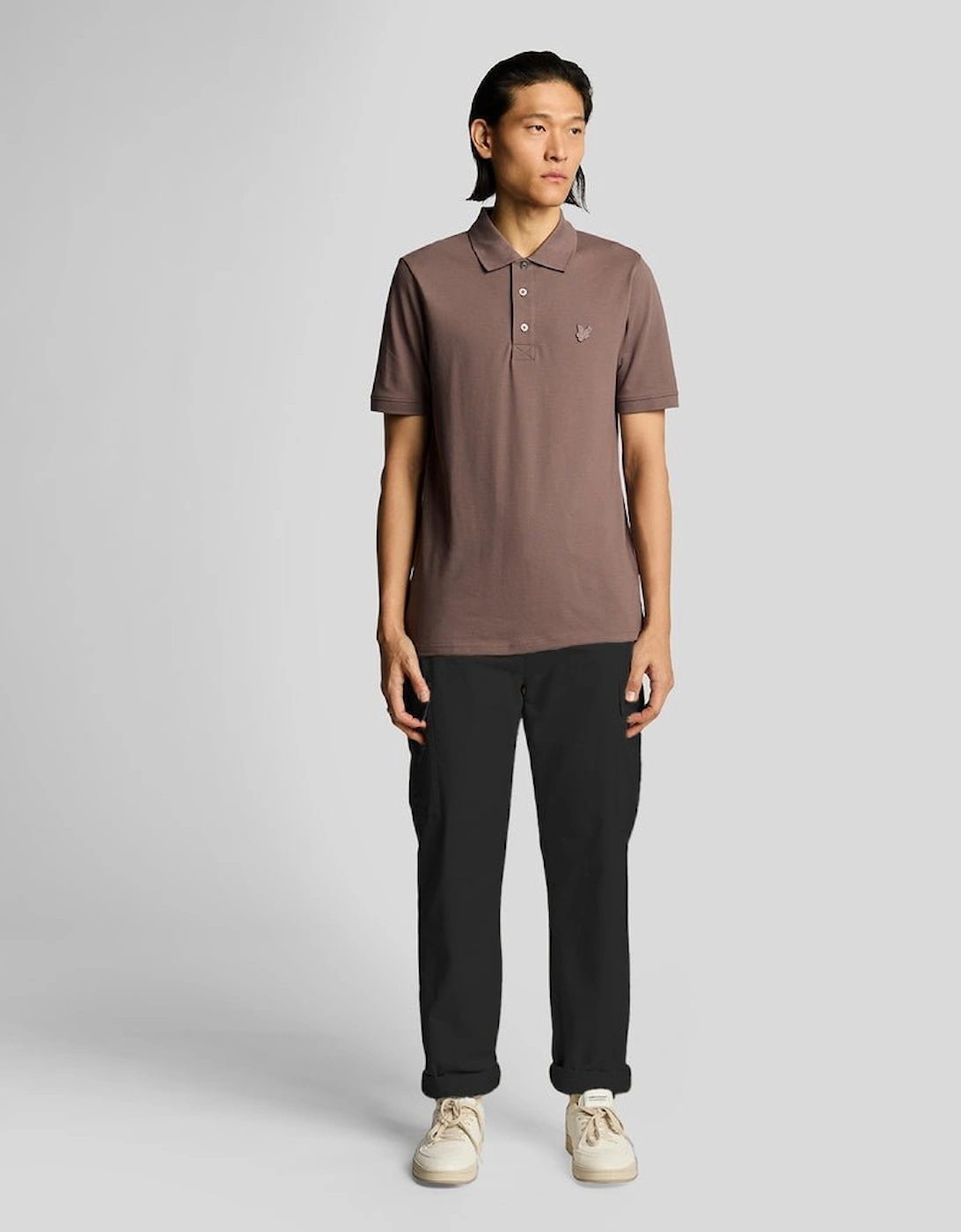 Lyle And Scott Men's Black Cargo Pocket Trouser