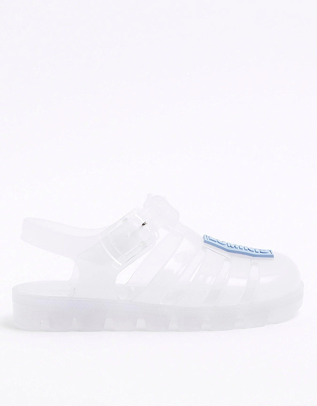 Boy Translucent Jelly Sandals - Blue, 2 of 1