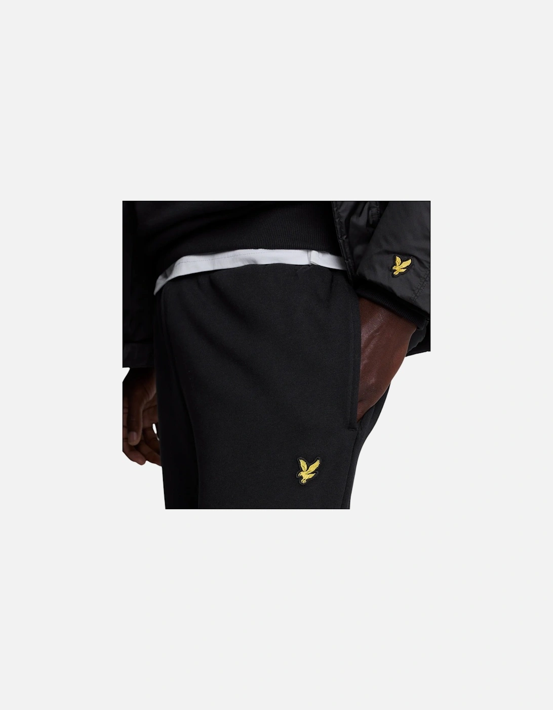 Lyle & Scott Mens Fleece Joggers Casual Skinny Fit Gym Bottom Workout Sweatpants