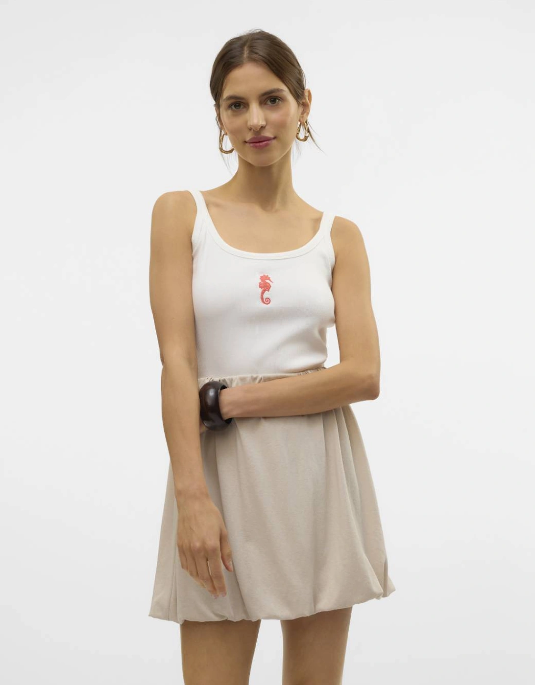 Diana Singlet Box Top Snow White Seahorse, 6 of 5