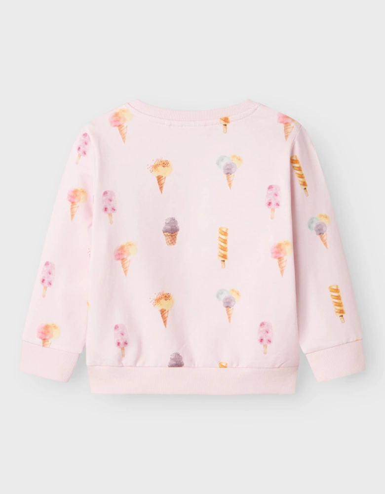 Mini Girl's Jillian Sweatshirt Ballerina