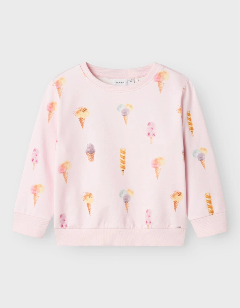Mini Girl's Jillian Sweatshirt Ballerina
