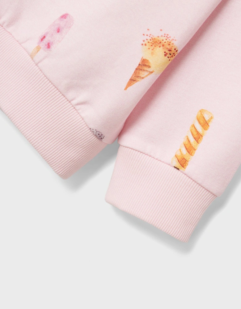 Mini Girl's Jillian Sweatshirt Ballerina