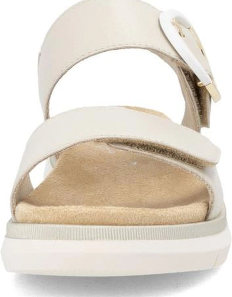 Ladies sandal D2K50-80 in beige