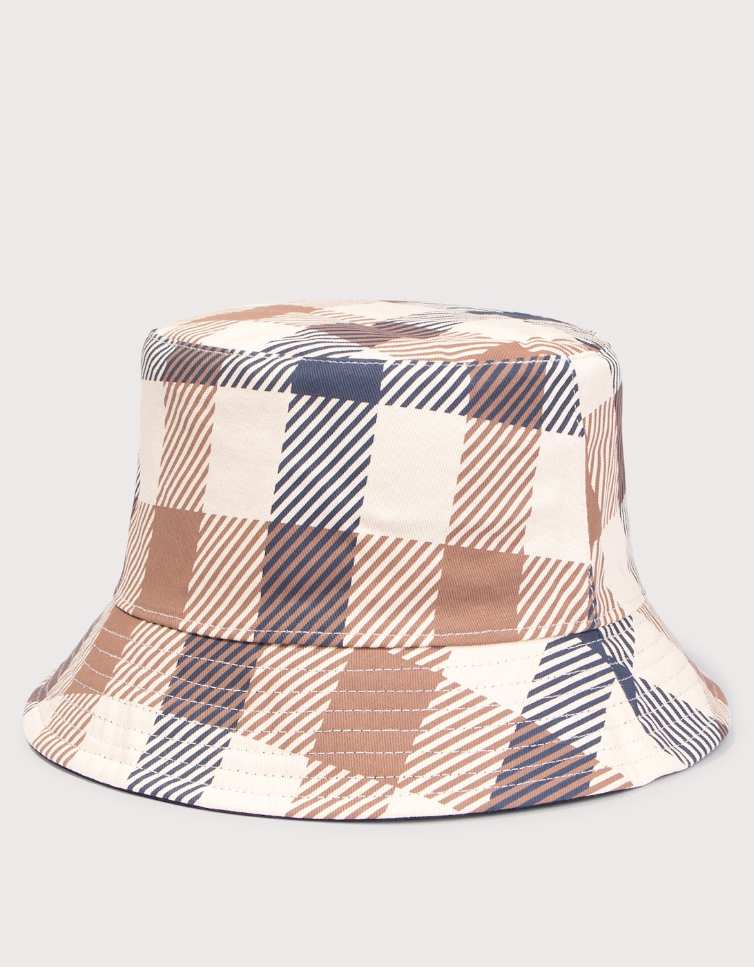Reversible Club Check Bucket Hat