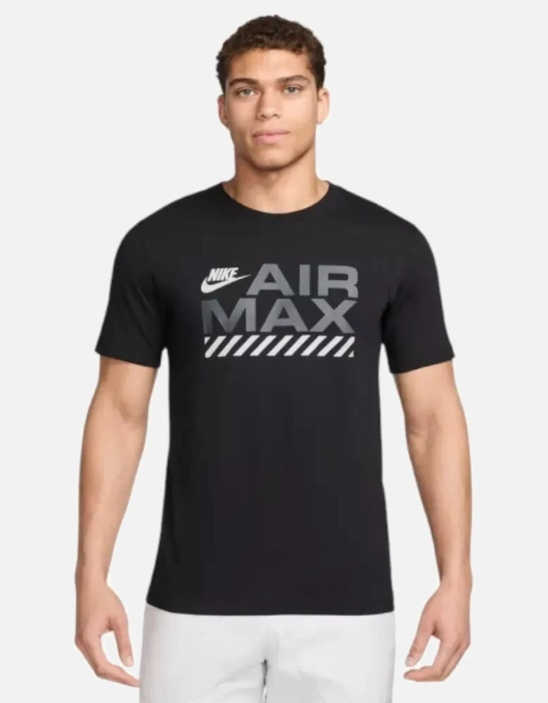 Air Graphic Men's Black T-Shirt
