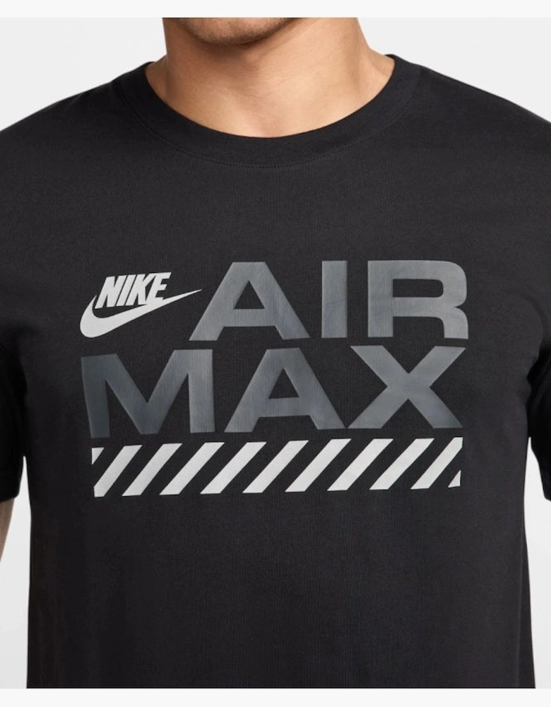 Air Graphic Men's Black T-Shirt