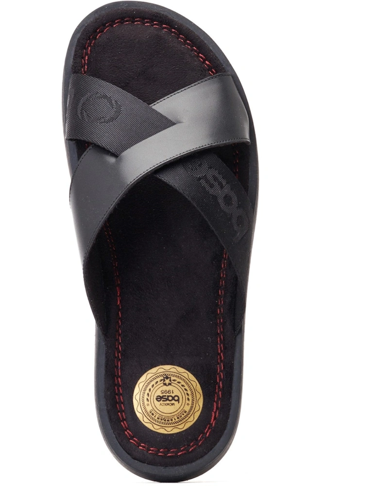 London WEBB Mens Sandals Black