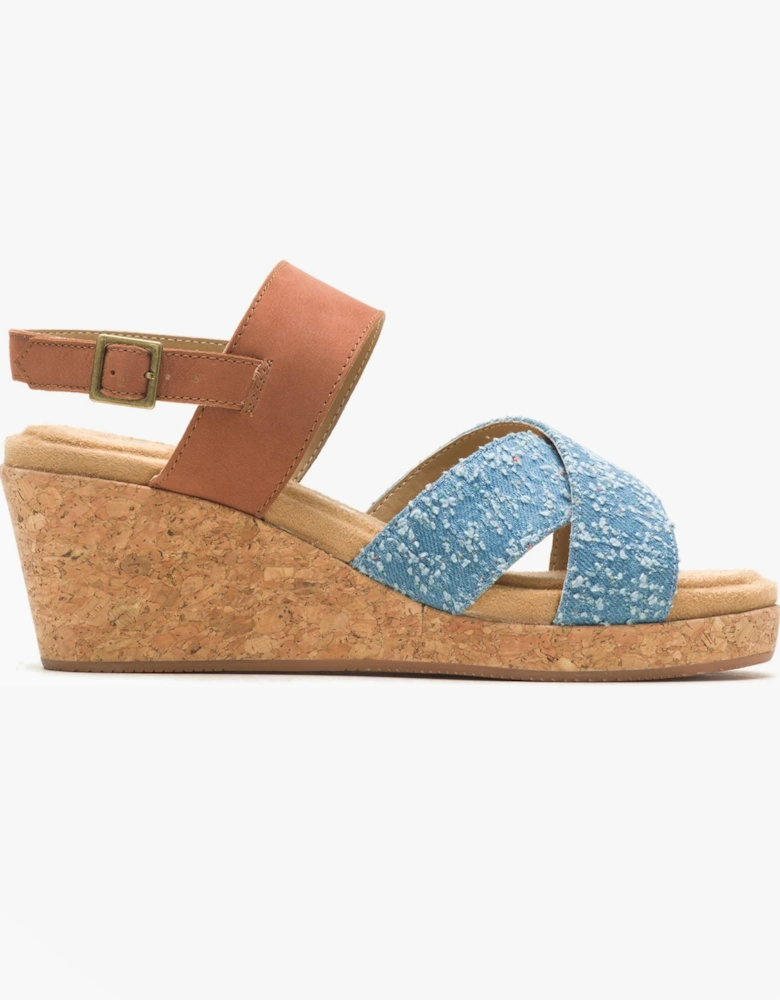 WILLOW X BAND Womens Sandals Blue