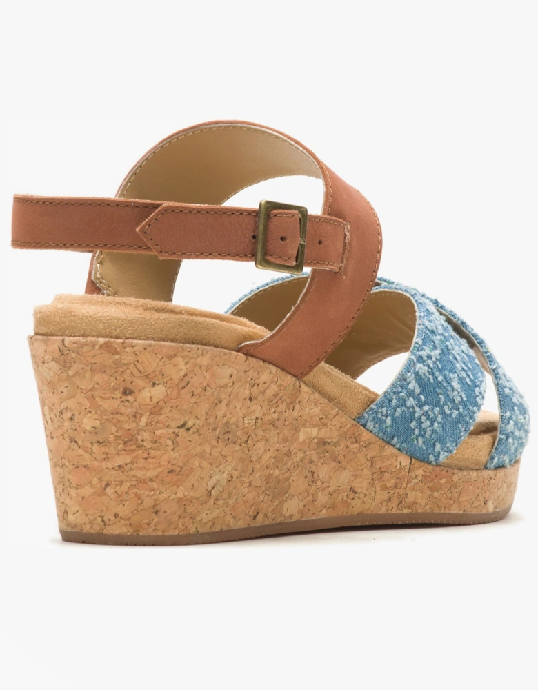 WILLOW X BAND Womens Sandals Blue