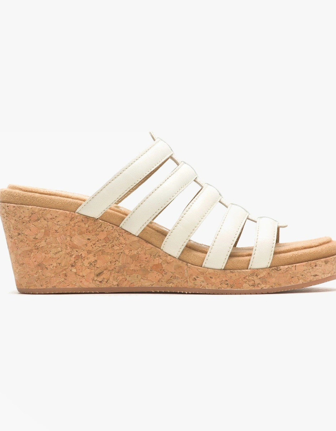 WILLOW SLIDE Womens Sandals White, 6 of 5