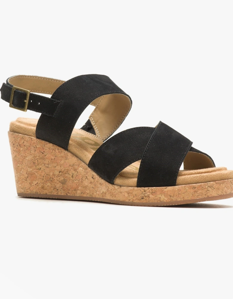 WILLOW X BAND Womens Sandals Black