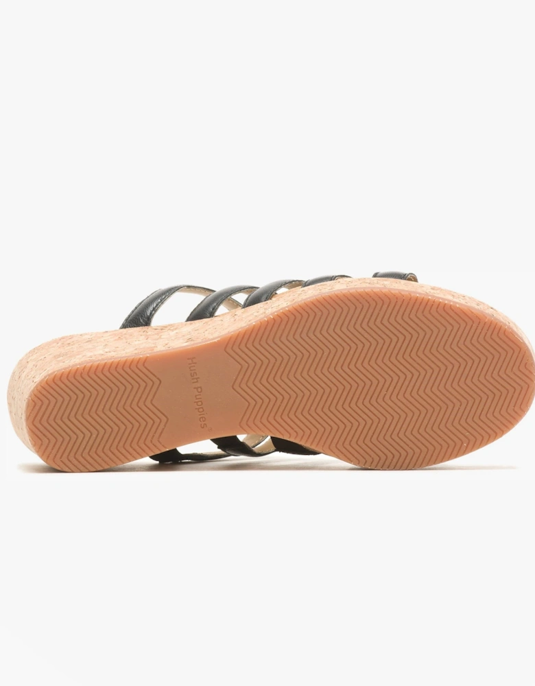 WILLOW SLIDE Womens Sandals Black
