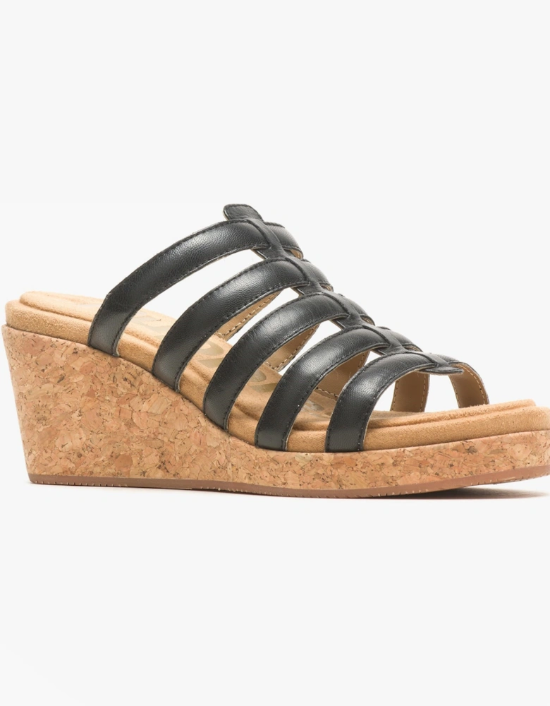 WILLOW SLIDE Womens Sandals Black