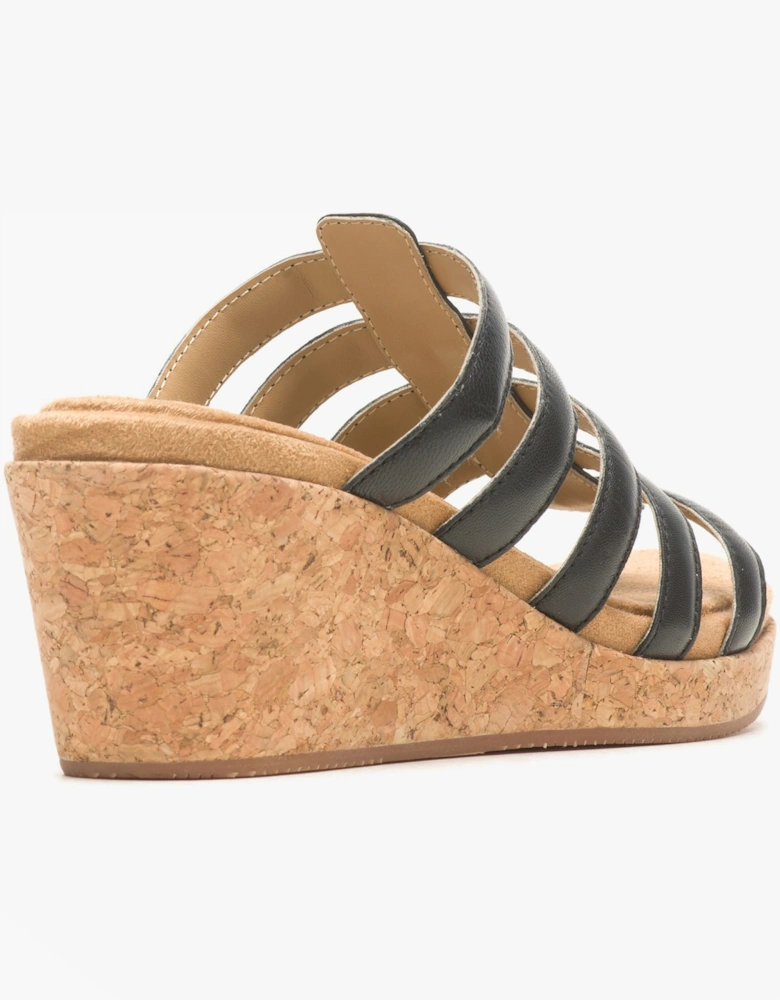 WILLOW SLIDE Womens Sandals Black