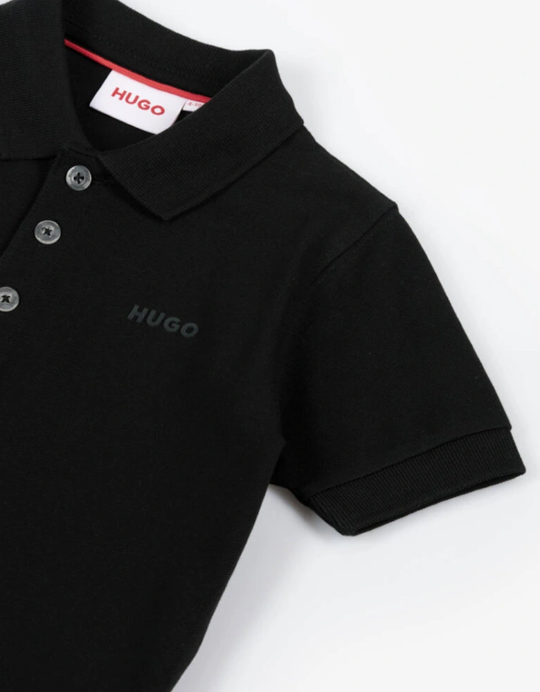 HUGO BLACK POLO SHIRT G00344