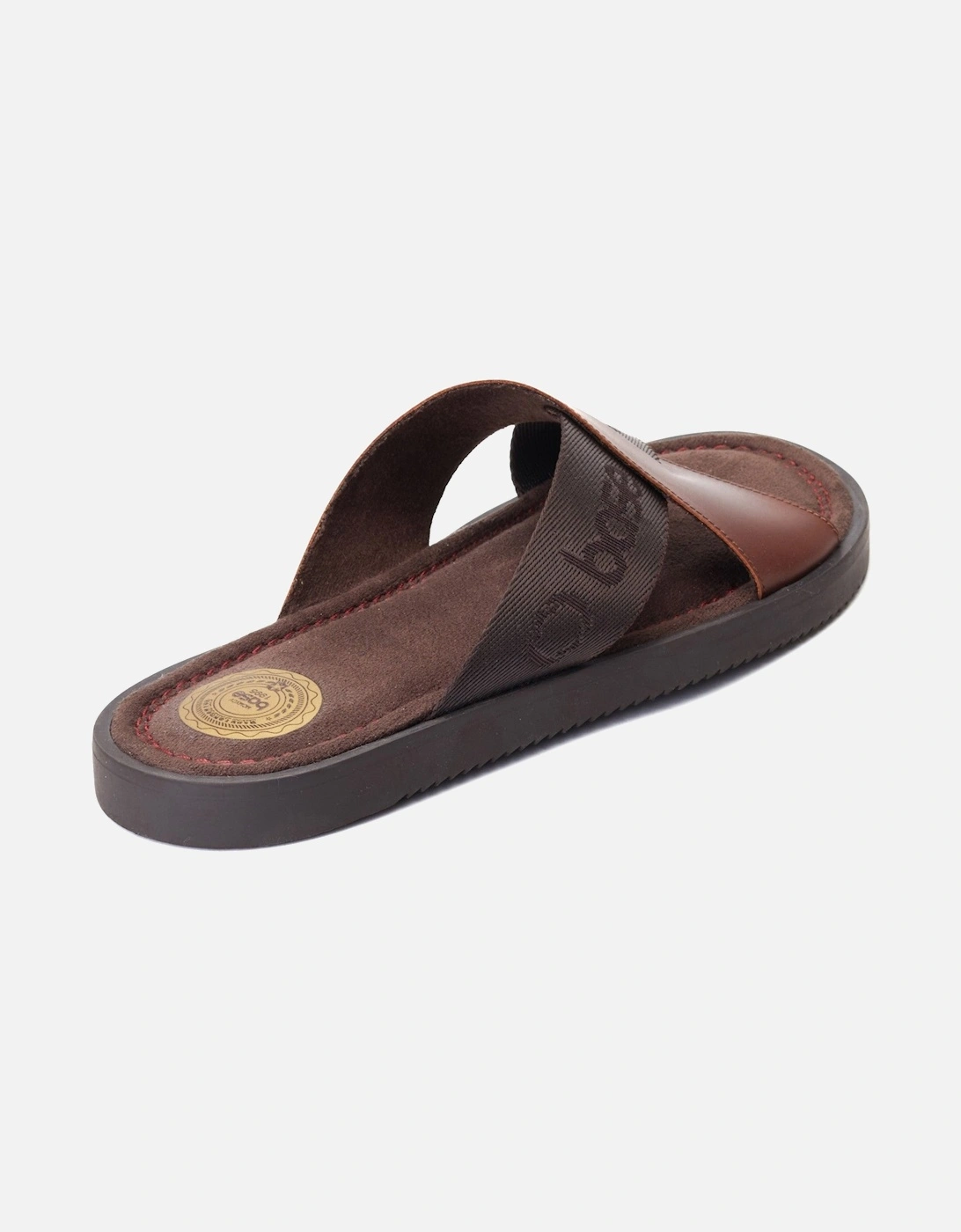 London WEBB Mens Sandals Brown