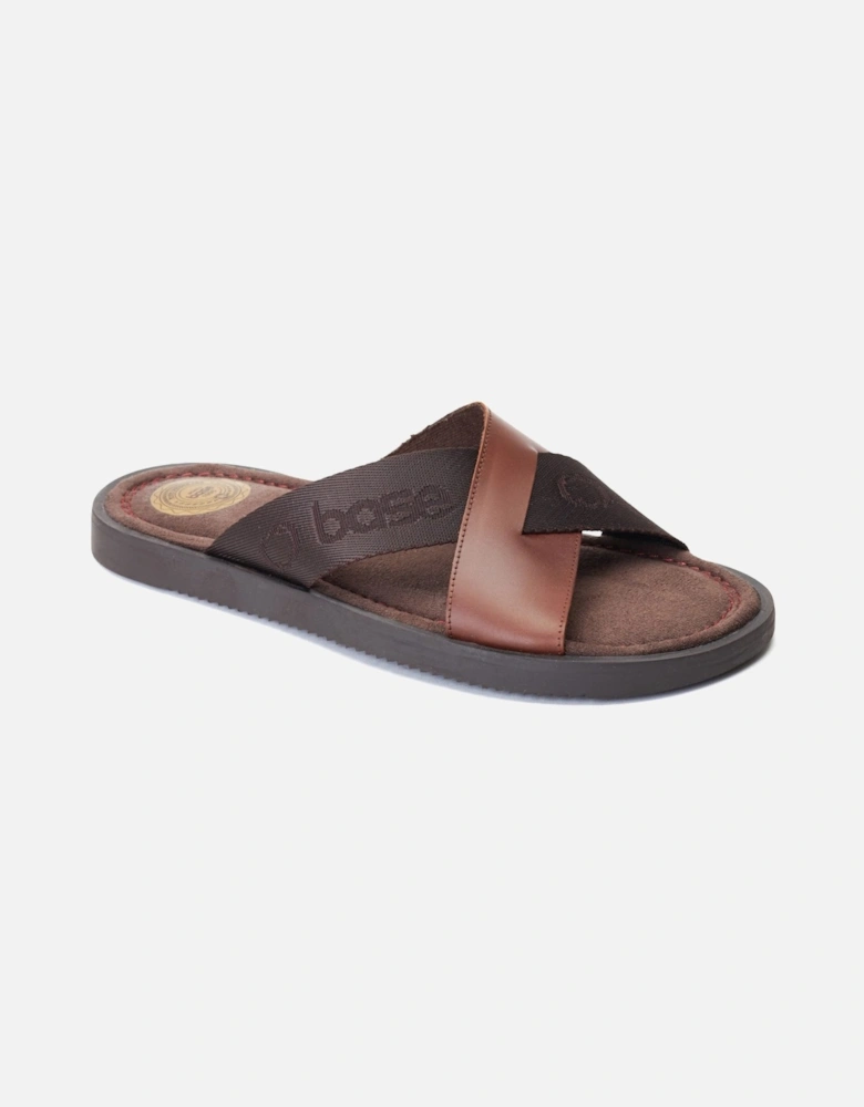 London WEBB Mens Sandals Brown