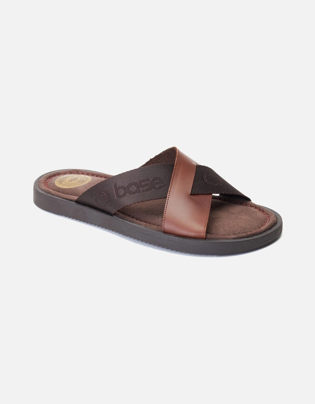 London WEBB Mens Sandals Brown, 7 of 6