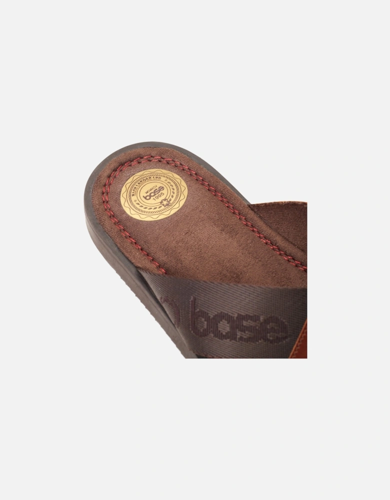 London WEBB Mens Sandals Brown